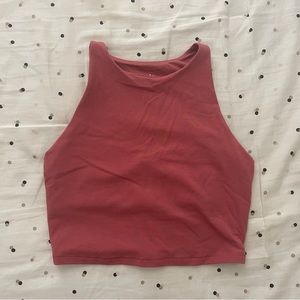 🆕 Old Navy Women's Orange Powerchill Long Line Activewear Crop Top